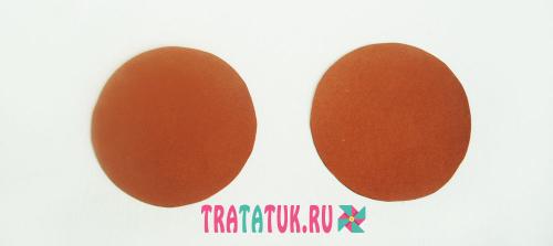 Как сделать нос и глаза ёжика. Ежик из бумаги пошагово