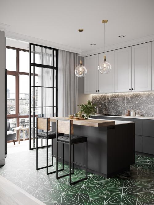 Все варианты угловых кухонь 2022. Угловая кухня — особенности и тренды 2022 года 15