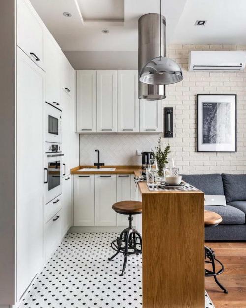 Все варианты угловых кухонь 2022. Угловая кухня — особенности и тренды 2022 года 11