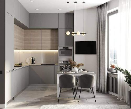 Все варианты угловых кухонь 2022. Угловая кухня — особенности и тренды 2022 года