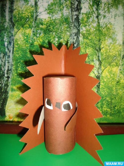 Как собрать ёжика из подготовленных деталей. Детский мастер класс по конструированию из бросового материала «Ёжик» (19 фото)