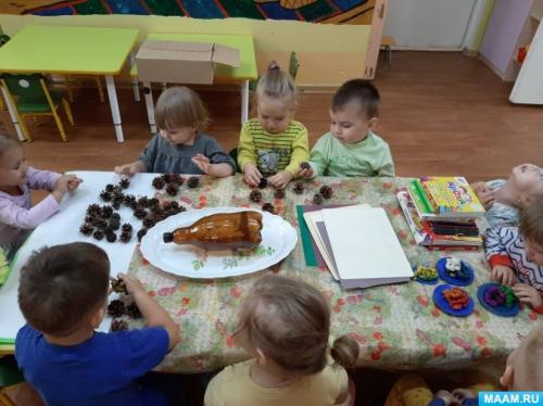 Какие основные шаги в создании ёжика из бутылки. Совместный мастер-класс по изготовлению поделки из шишек и пластиковой бутылки «Ежик на лесной полянке»