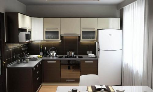 Дизайн очень маленькой кухни. Стили маленькой кухни