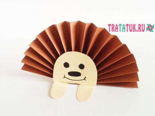 Как сделать простого ёжика своими руками. Как сделать ежика: детские поделки из разных материалов