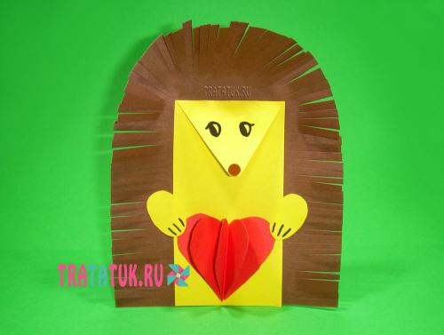 Как сделать простого ёжика своими руками. Как сделать ежика: детские поделки из разных материалов