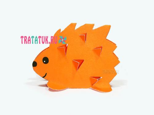 Как сделать простого ёжика своими руками. Как сделать ежика: детские поделки из разных материалов