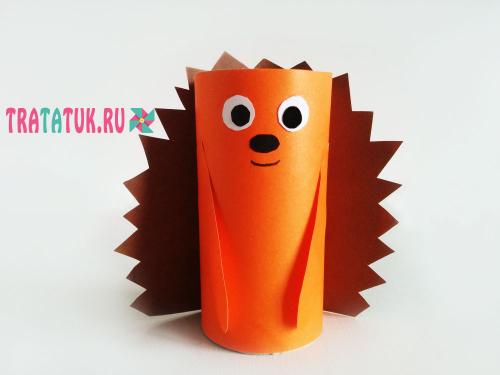 Как сделать простого ёжика своими руками. Как сделать ежика: детские поделки из разных материалов