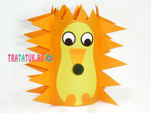 Как сделать простого ёжика своими руками. Как сделать ежика: детские поделки из разных материалов