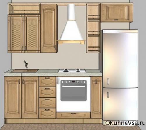 Дизайн кухни 2 на 2 метра. Выбор подходящей планировки 14 Дизайн кухни 2 на 2 метра. Выбор подходящей планировки 14