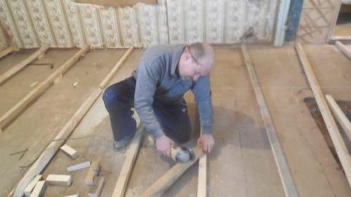 Лаги для пола в квартире. Деревянные лаги