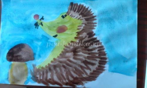 Как сделать ежика для сада из пластиковых бутылок своими руками 23