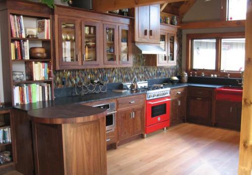 Кухонный гарнитур угловой. Угловые кухни (150 фото)