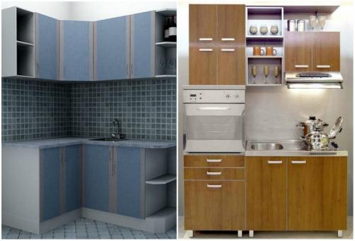 Угловой гарнитур для кухни. Угловые кухни (150 фото) 04