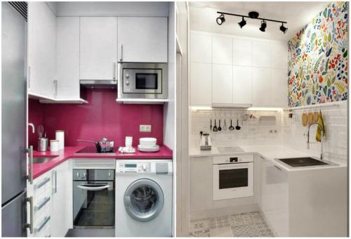 Угловой гарнитур для кухни. Угловые кухни (150 фото) 03