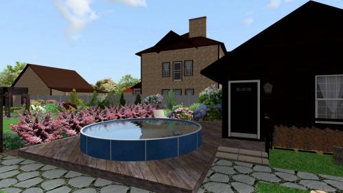 Планировка участка 10 соток с домом и баней. Оптимальное зонирование