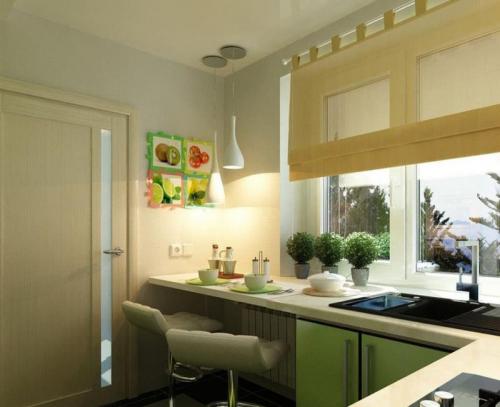 Кухни 6 метров угловая. Дизайн кухни 6 кв. м