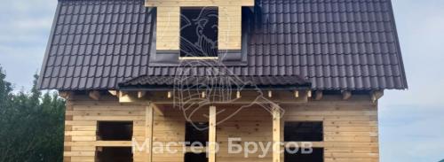 Какие особенности установки крыши на брусовом доме. Какой тип кровли больше подходит для брусового дома под усадку?