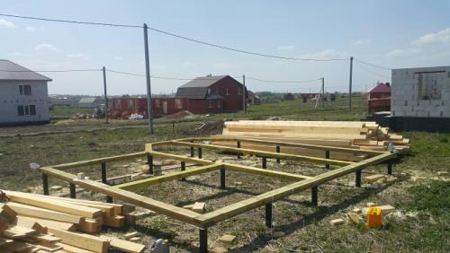 Технология сборки стен дома из бруса: пошаговое руководство 02