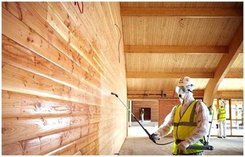 Как правильно обрабатывать брус перед строительством. Порядок обработки бруса антисептиком