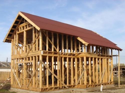 Преимущества и этапы технологии сборки брусовых и каркасных домов 04 Преимущества и этапы технологии сборки брусовых и каркасных домов 04