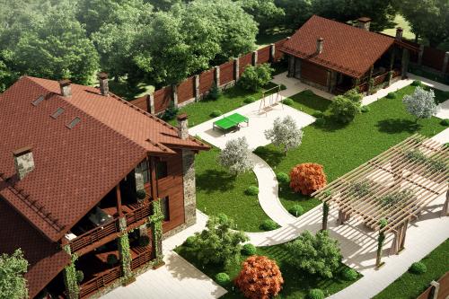 Планировка участка 10 соток с домом баней и гаражом. Оптимальное зонирование