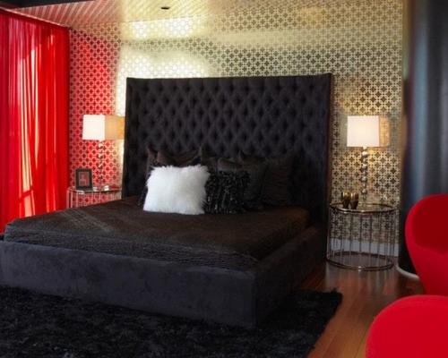 Черный цвет стен в спальне. С КАКИМИ ЦВЕТАМИ СОЧЕТАЕТСЯ ЧЕРНЫЙ