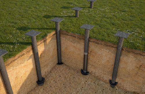 Технология строительства деревянных домов из бруса. Сооружение фундамента