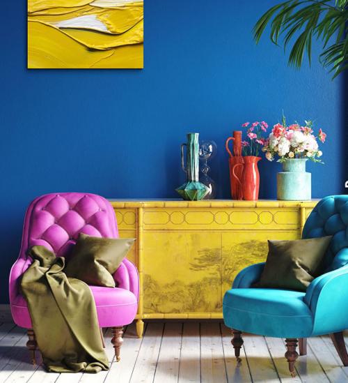 Цвет стен в гостиной 2022. Сочетание цветов в интерьере 2022