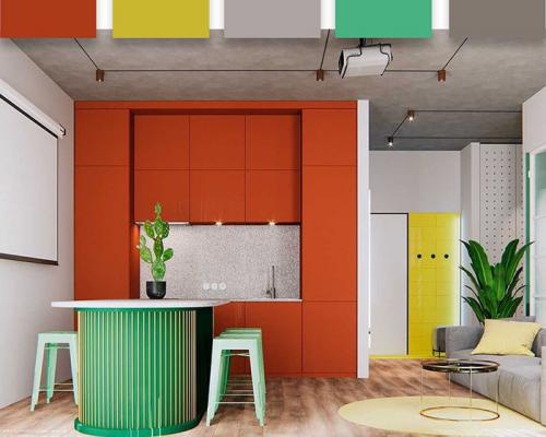 Цвет стен в гостиной 2022. Сочетание цветов в интерьере 2022