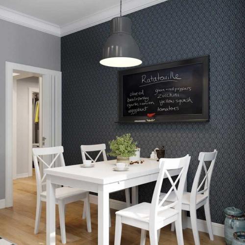 Черные обои с узорами. Черные обои — идеи дизайна и правила удачных сочетаний для создания оригинального стиля (108 фото)