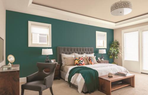 Акцентная стена в дизайне интерьера. Комната с выступом в стене —, как оформить? 23