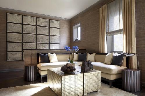 Темные стены в маленькой комнате? Почему бы и нет!