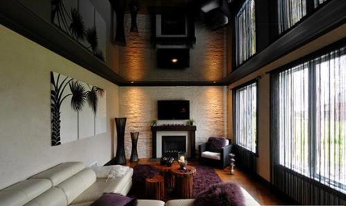 Черный цвет стен в интерьере. Черные стены, полы, потолки – секреты по отделке от известных дизайнеров