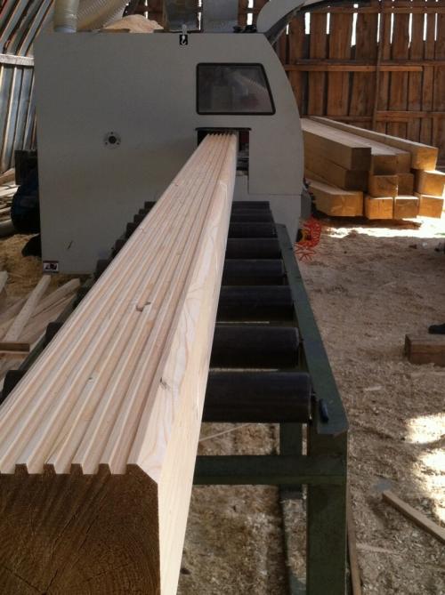 Какие материалы и инструменты необходимы для изготовления гнема на клееном брусе. Производство профилированного бруса: технология изготовления