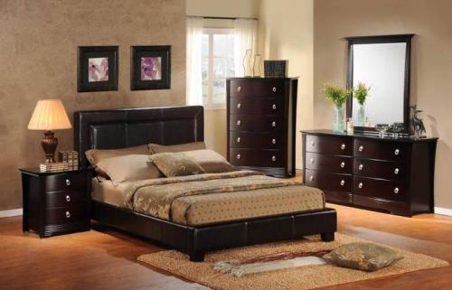 Темная мебель, какие обои. Сочетания