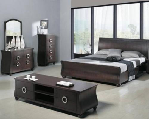 Темная мебель, какие обои. Сочетания