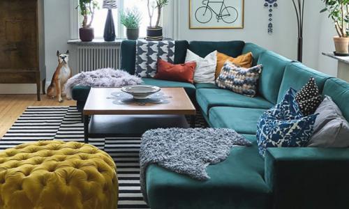 Мебель в интерьере гостиной. Цвет в дизайне гостиной