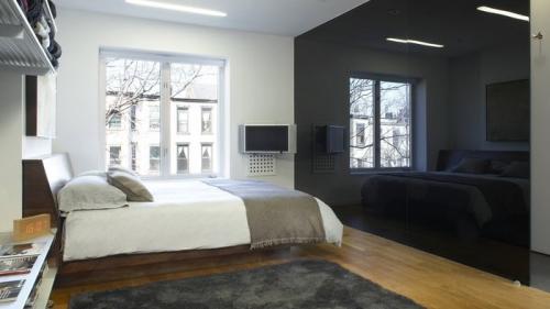 Дизайн комнаты с чёрными стенами. Чёрный цвет в интерьере - характеристика цвета, варианты применения, сочетания (80+ фото) 15