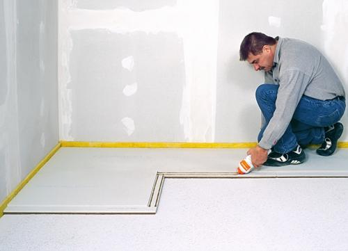 Сухая стяжка пола за один день. Плюсы и минусы сухой стяжки пола: для каких отделочных материалов такой вид основы подойдет больше всего?