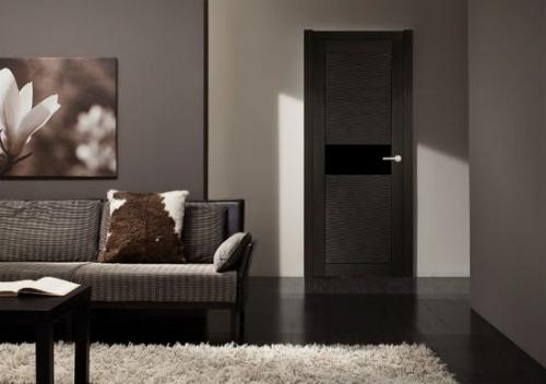 Темные двери и светлая мебель в интерьере. Как выбрать темные межкомнатные двери для светлого интерьера: 40 фото примеры интерьеров
