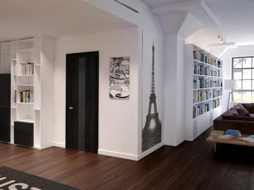 Темные двери светлый пол. Правила подбора цвета дверей и пола