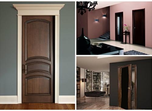 Темные двери светлый пол. Правила подбора цвета дверей и пола