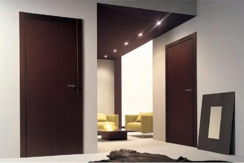 Темные двери и светлая мебель в интерьере. Как выбрать темные межкомнатные двери для светлого интерьера: 40 фото примеры интерьеров