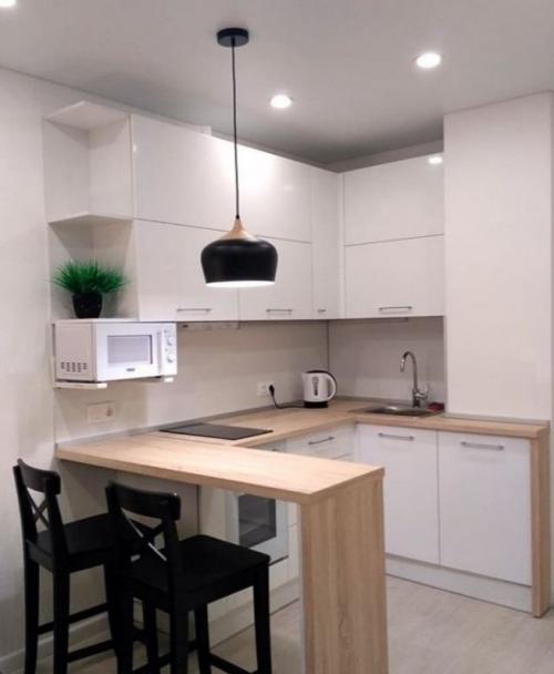 Дизайн однокомнатной квартиры 2023. Стильный дизайн маленьких квартир от 20 до 25 кв. м.