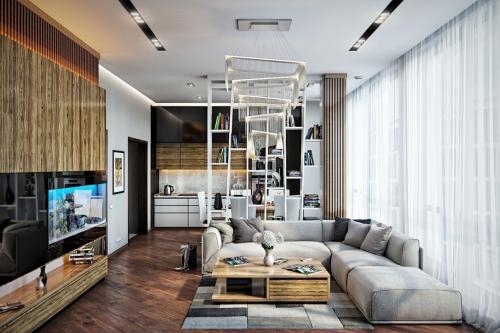 Как расставить мебель в однокомнатной квартире с двумя детьми. Однокомнатная квартира для семьи с двумя детьми