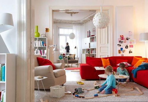 Дизайн однокомнатной квартиры с двумя детьми. Детская зона 32 Дизайн однокомнатной квартиры с двумя детьми. Детская зона 32