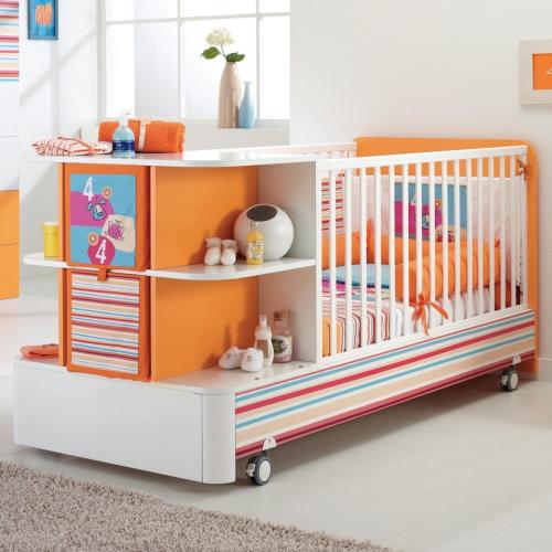 Где поставить детскую кроватку в однокомнатной квартире. Как правильно разместить кроватку в спальне родителей