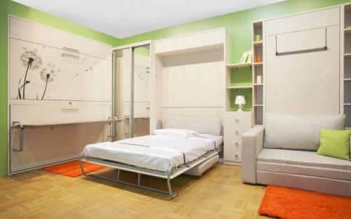 Идеи интерьеров для маленьких квартир. Дизайн маленьких квартир: 10 идей для дизайна интерьера с фото 09