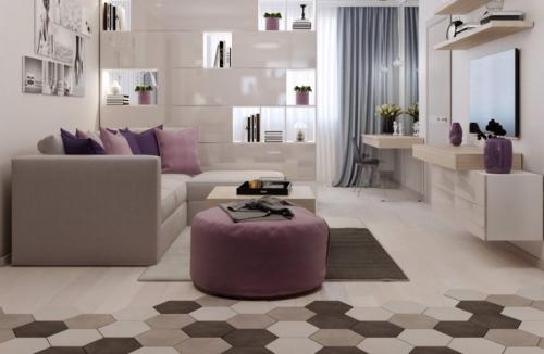 5 проектов однокомнатной квартиры для семьи с ребенком. Вариан. Детская для двух мальчиков — в проходной кухне 19 5 проектов однокомнатной квартиры для семьи с ребенком. Вариан. Детская для двух мальчиков — в проходной кухне 19