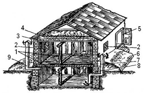 Технический подвал в частном доме. Как построить подвал в частном доме